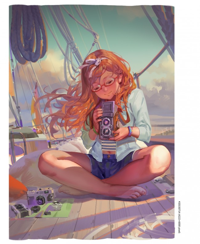 【エロ漫画】海辺で遊ぶ少女たちを美麗なタッチで描いているぞｗｗｗｗｗｗｗｗｗｗ【無料 エロ同人】(18)