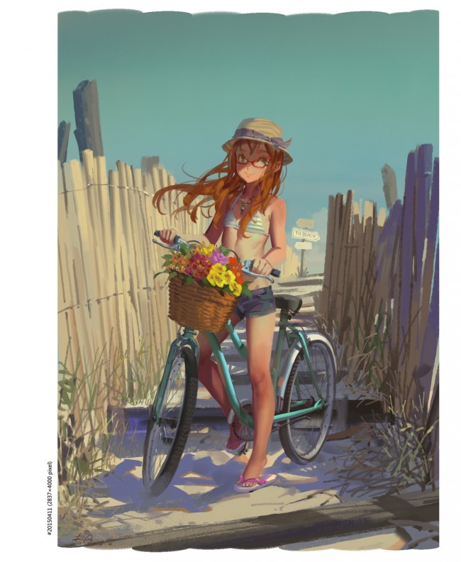 【エロ漫画】海辺で遊ぶ少女たちを美麗なタッチで描いているぞｗｗｗｗｗｗｗｗｗｗ【無料 エロ同人】(8)